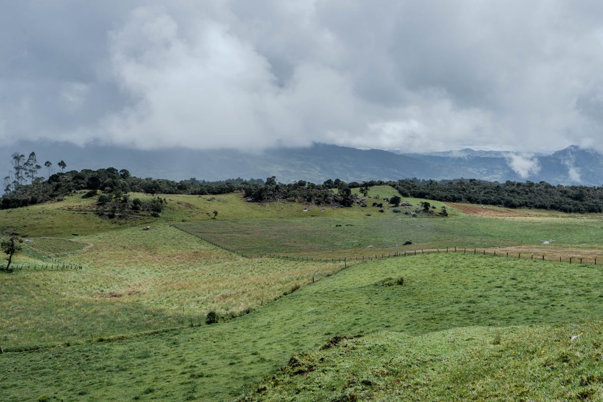 Vista aérea del paisaje cordobés
