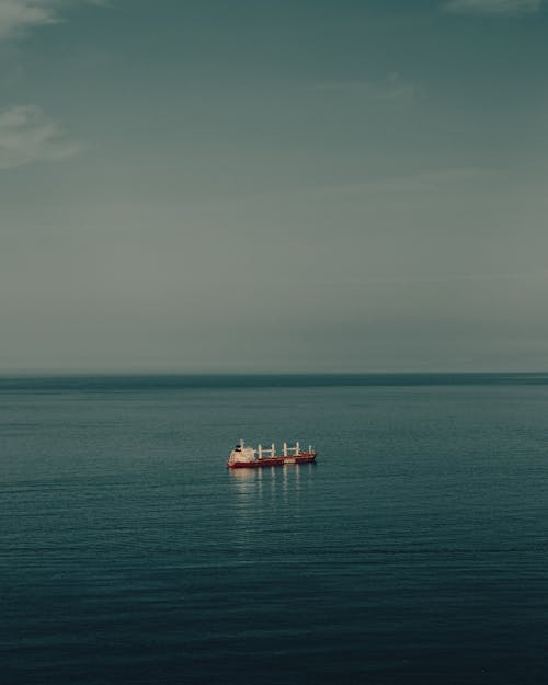 Ship on Open Water
