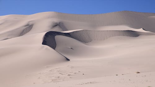 Scenic View of Sandy Desert 