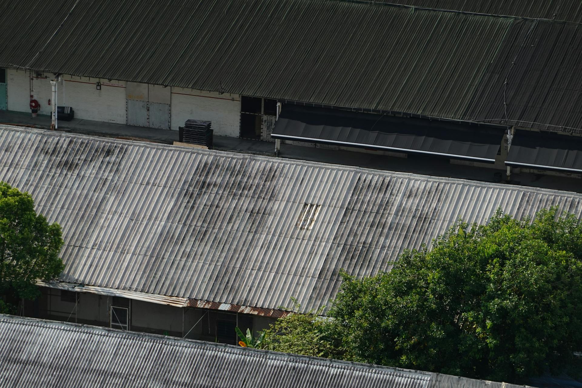 Sheet Metal Roofs of Buildings