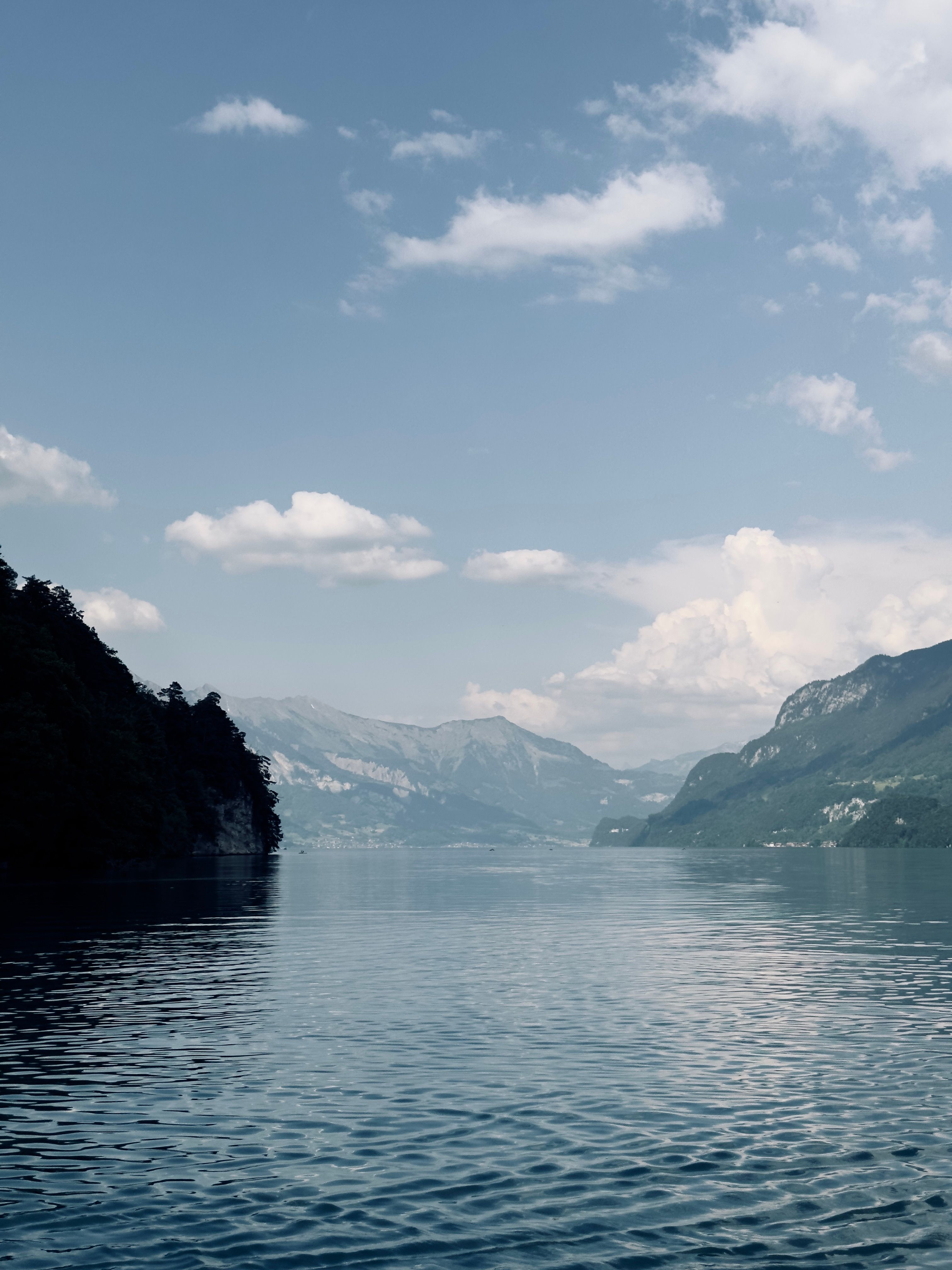 Scenic View of a Lake and Mountains · Free Stock Photo