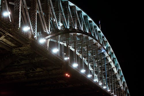 Foto profissional grátis de arquitetura contemporânea, cair da noite, espaço