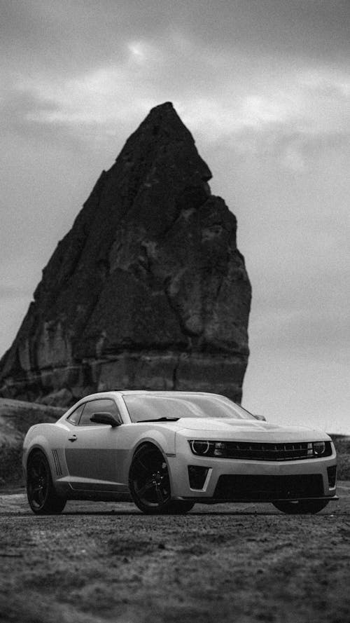 Chevrolet Camaro Against Mountain