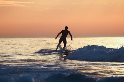 Surfer on Wave