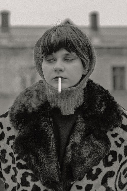 Portrait of a Woman with a Cigarette 