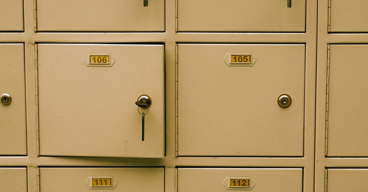 Close up of Locker Boxes ยท Free Stock Photo