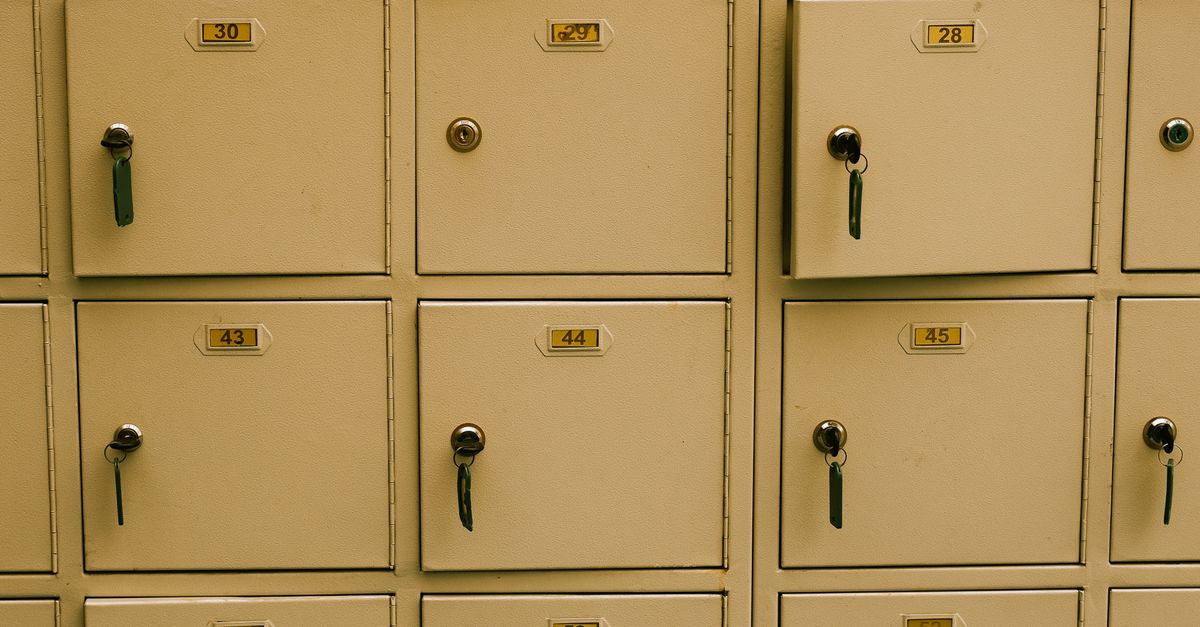 Locker Box Images Locker Boxes with Keys · Free Stock Photo