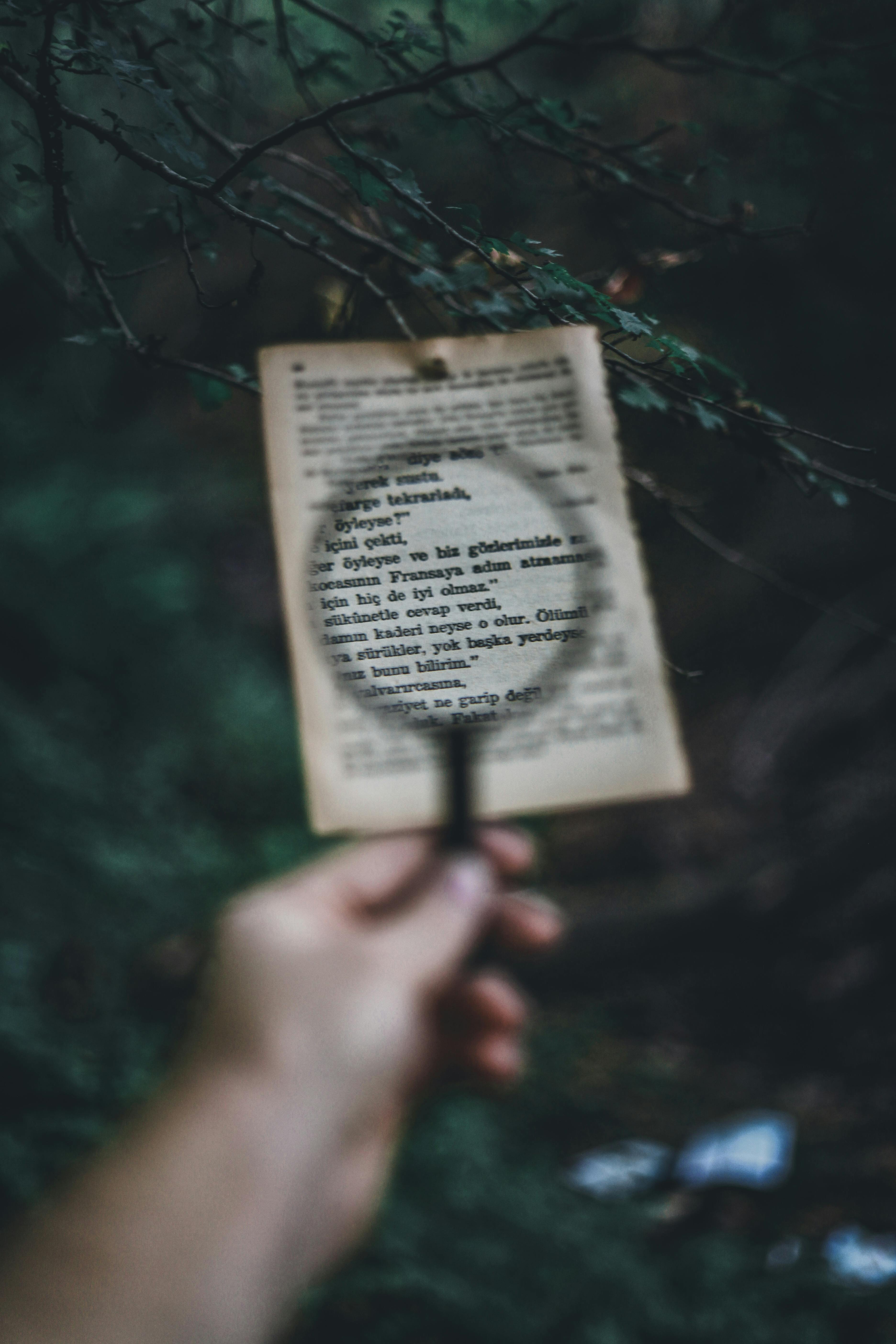 Selective Focus Photo of Magnifying Glass · Free Stock Photo