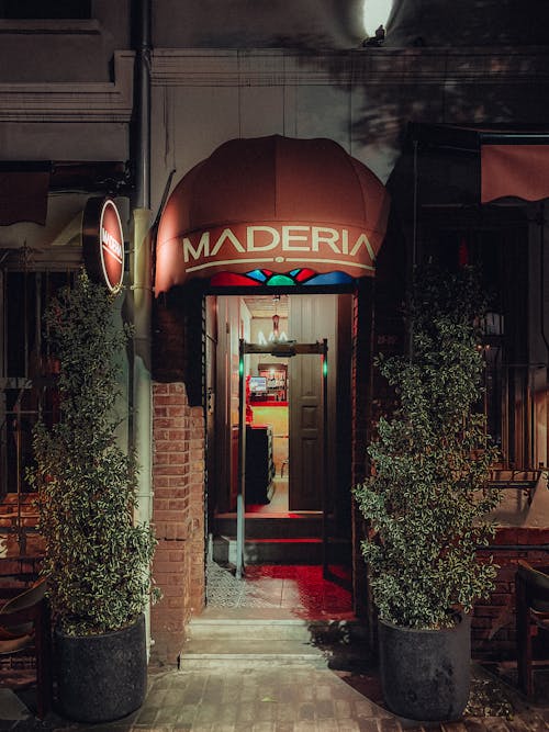 Entrance to a Restaurant 