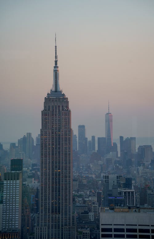 ESB in NYC, USA at Dusk
