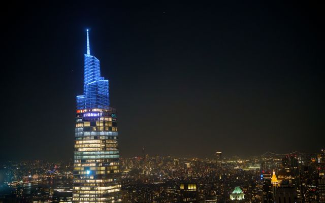 Photo: Mateusz Walendzik on Pexels Stunning night view of One Vanderbilt skyscraper illuminated in New York City.