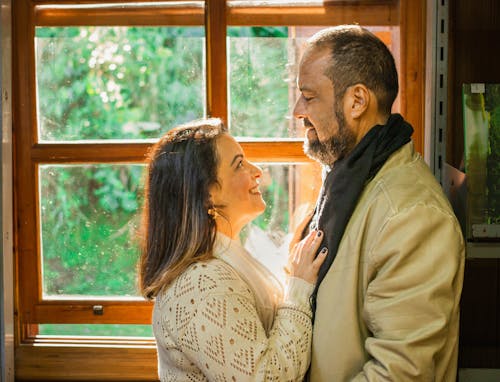 Couple in Front of a Window
