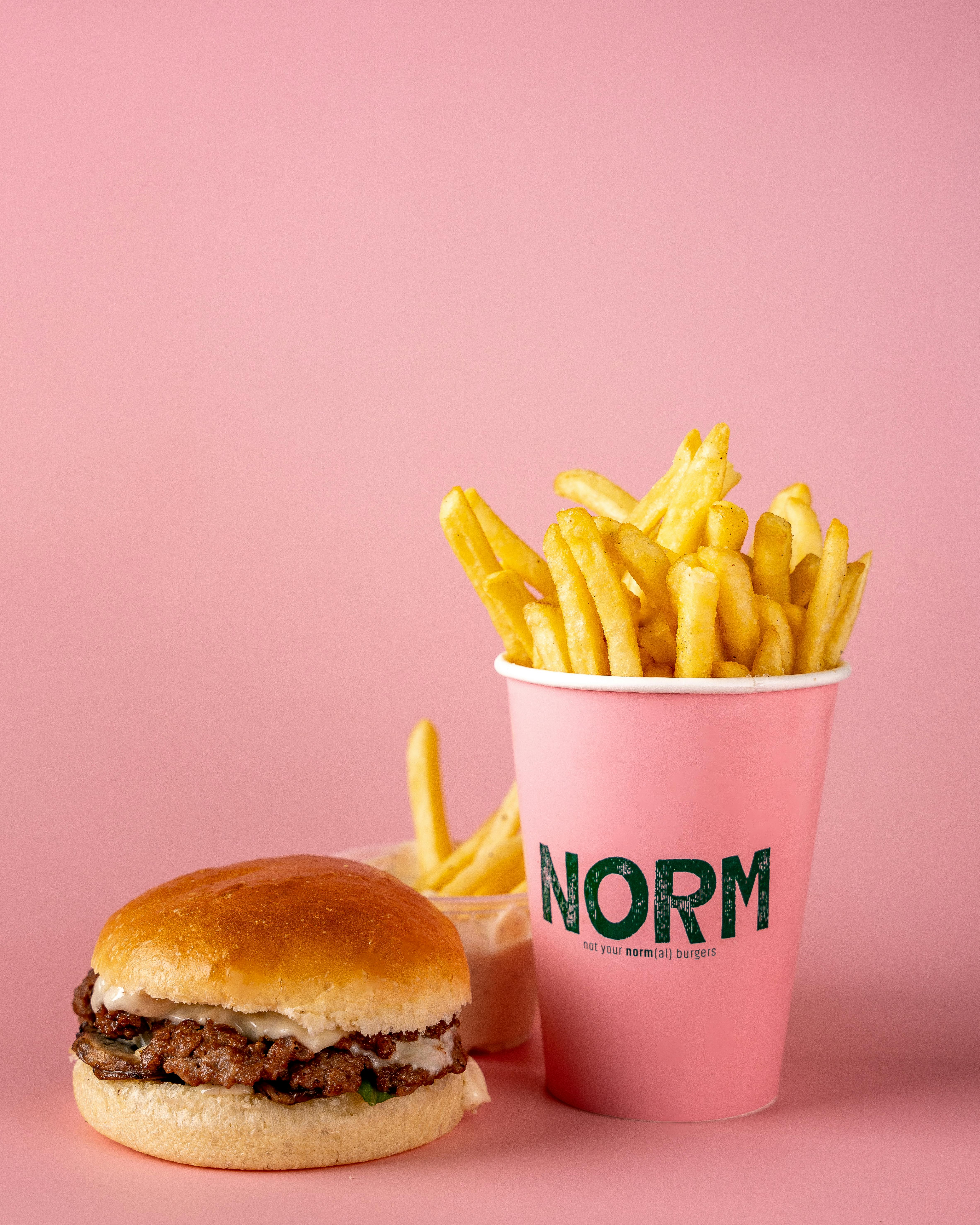 Burger and Fries · Free Stock Photo