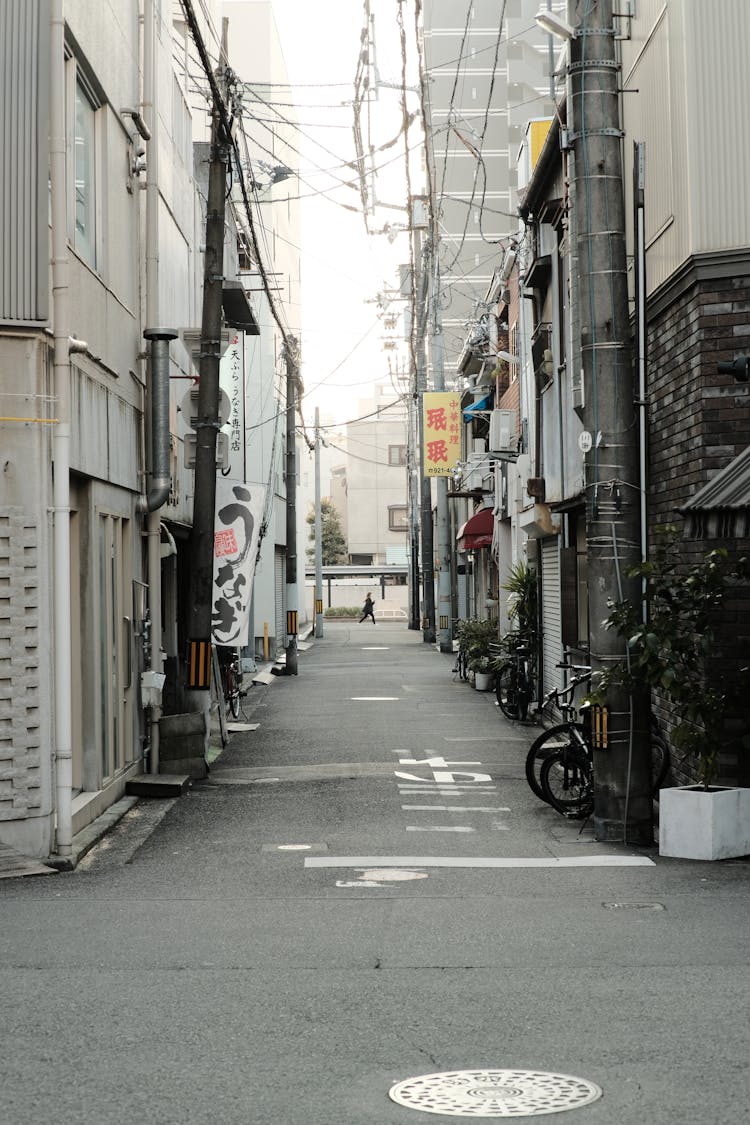 Narrow City Street