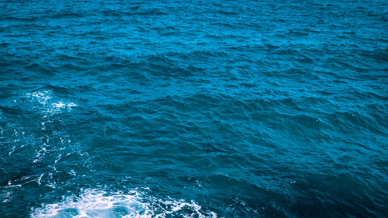 Sea Above A view of the ocean from above · Free Stock Photo