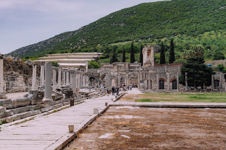 Ancient Ruins Of Ephesus