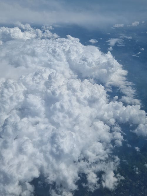 Fotobanka s bezplatnými fotkami na tému letecké snímkovanie, mraky, oblaky