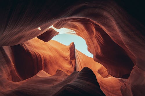 Gratis lagerfoto af antelope canyon, arizona, eroderet