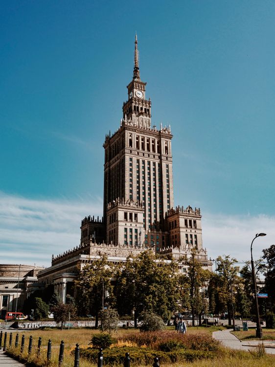 Palace Of Culture And Science Free Stock Photo palace-of-culture-and-science-free-stock-photo