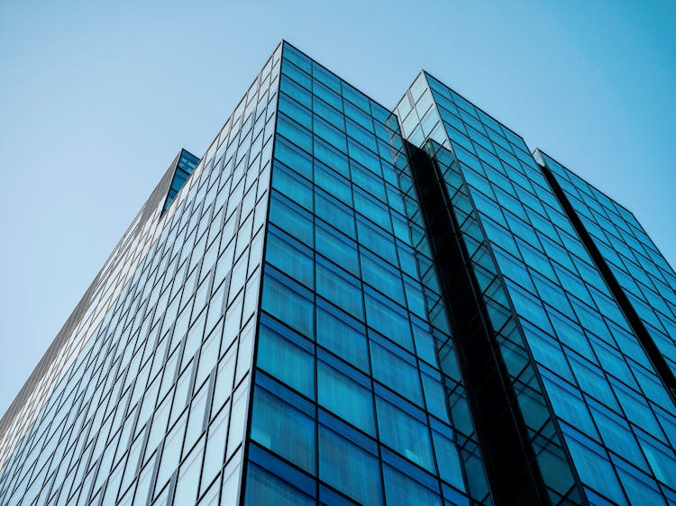 Windows Of An Office Building