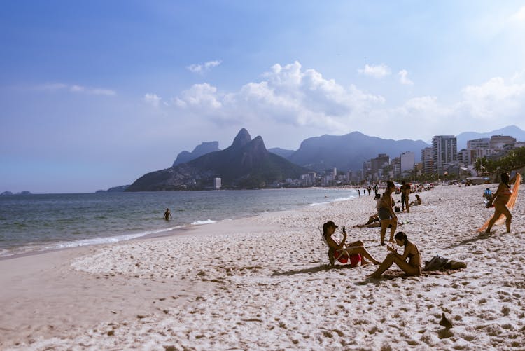 People On Beach