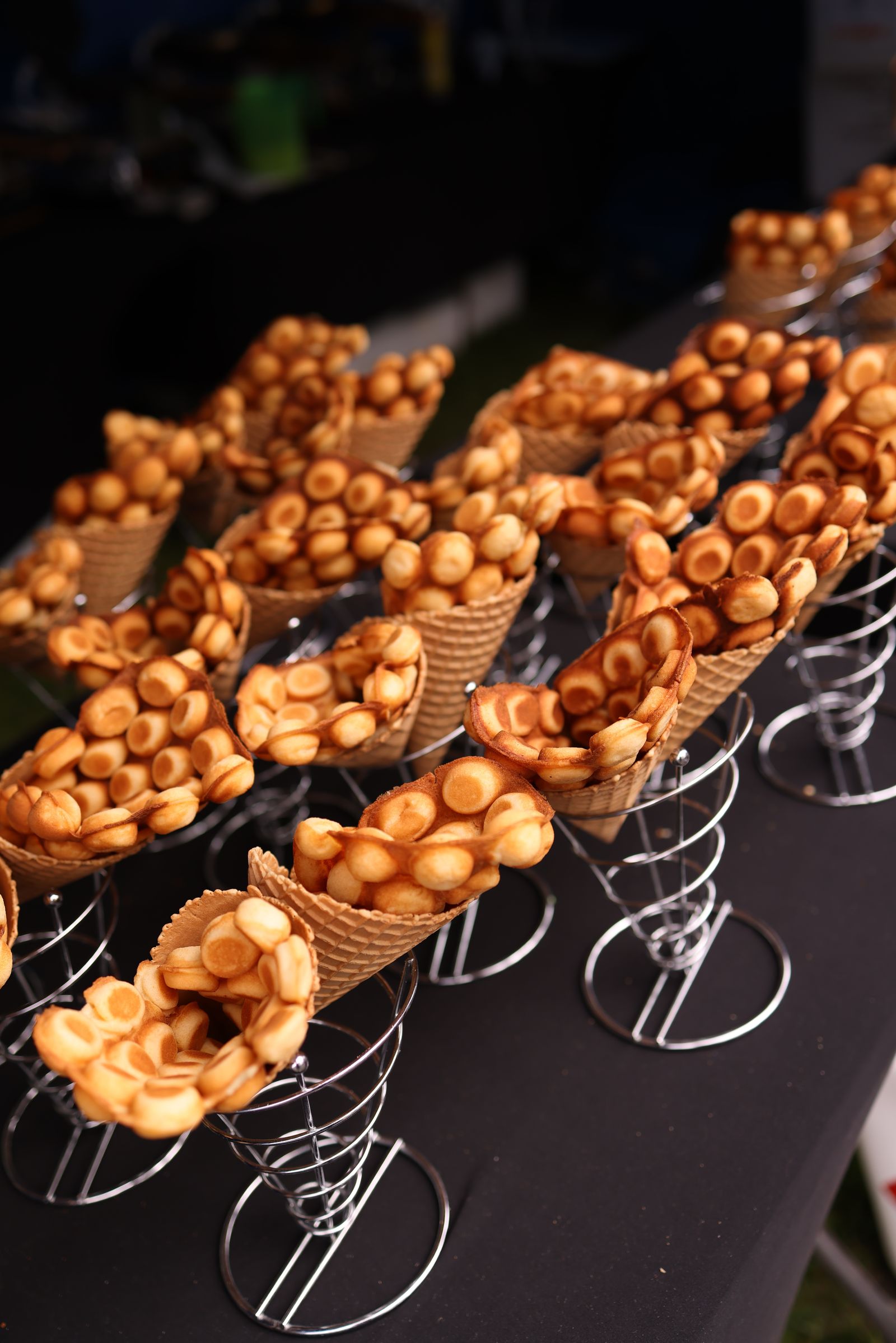 Gai Daan Jai (Egg Waffle) — street food from Hong Kong, China