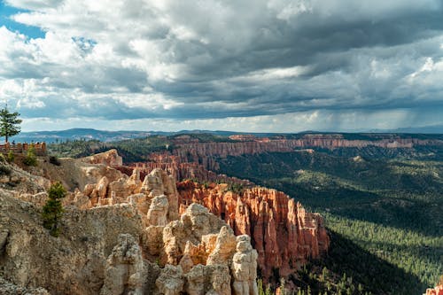 Ingyenes stockfotó bryce canyon, drónfelvétel, erdő témában