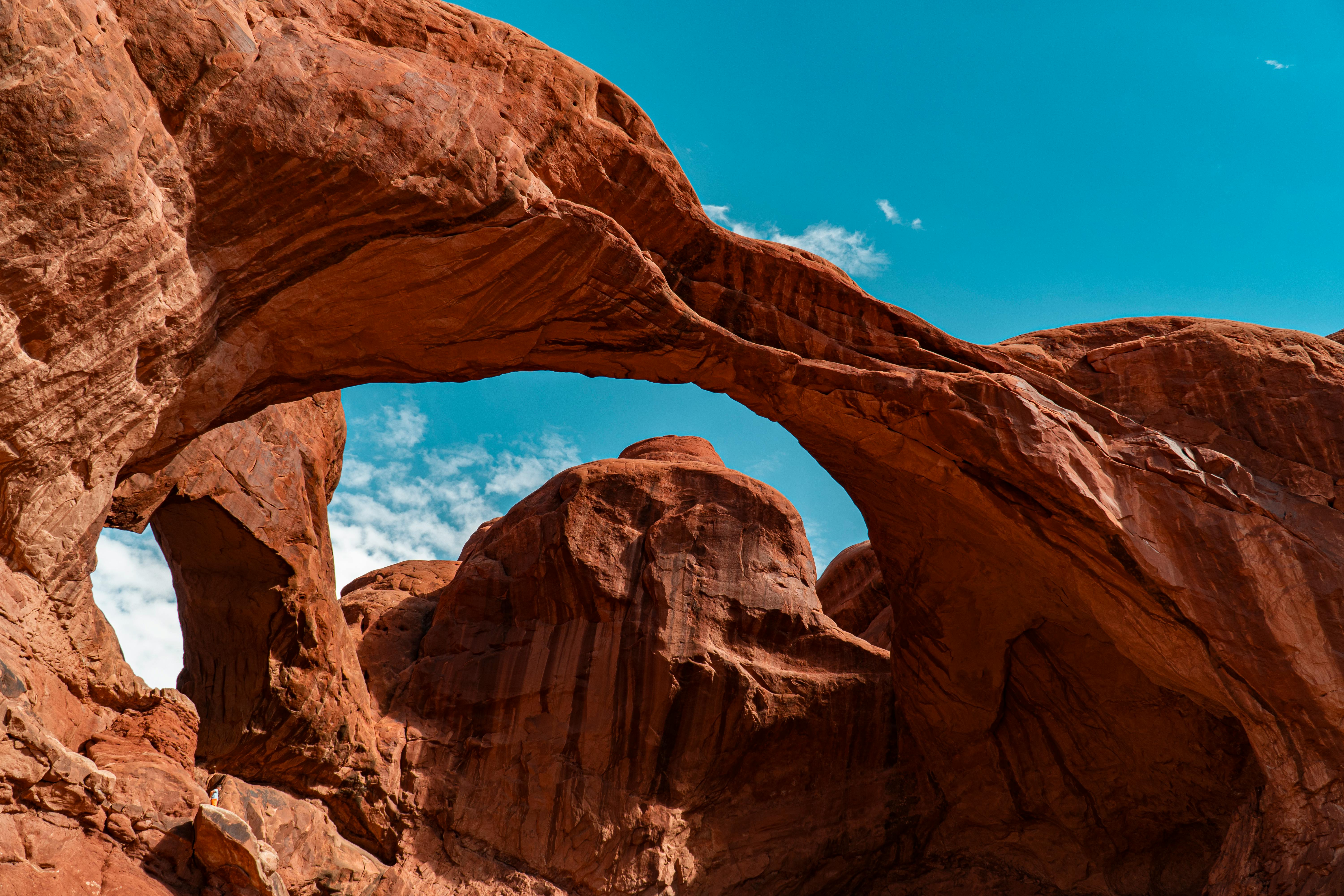 Arches National Park in USA Free Stock Photo