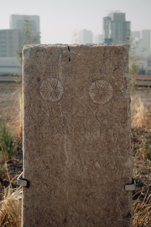 Vintage, Greek Gravestone