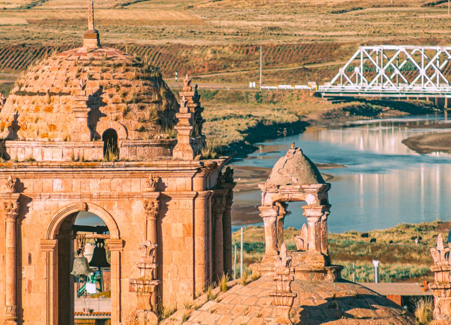 Puno, Peru — a travel moment · stay connected with a Puno eSIM from My Holiday SIM