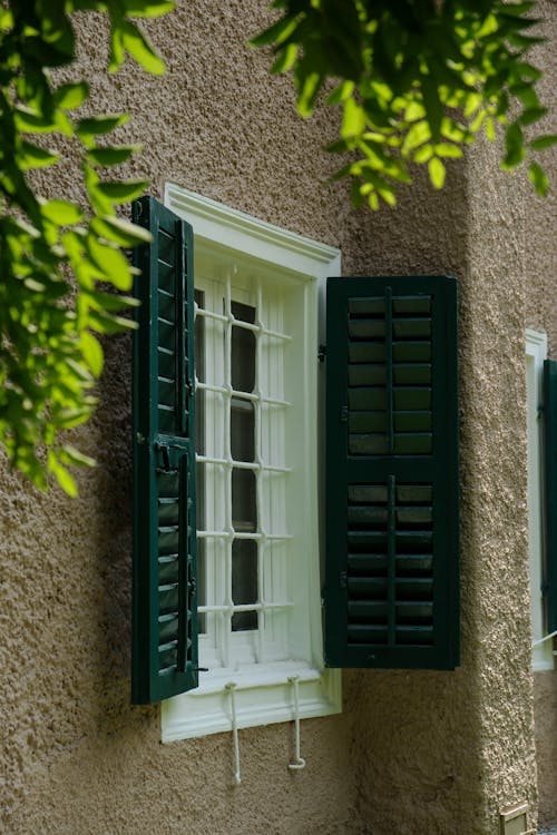 Shutters on Window