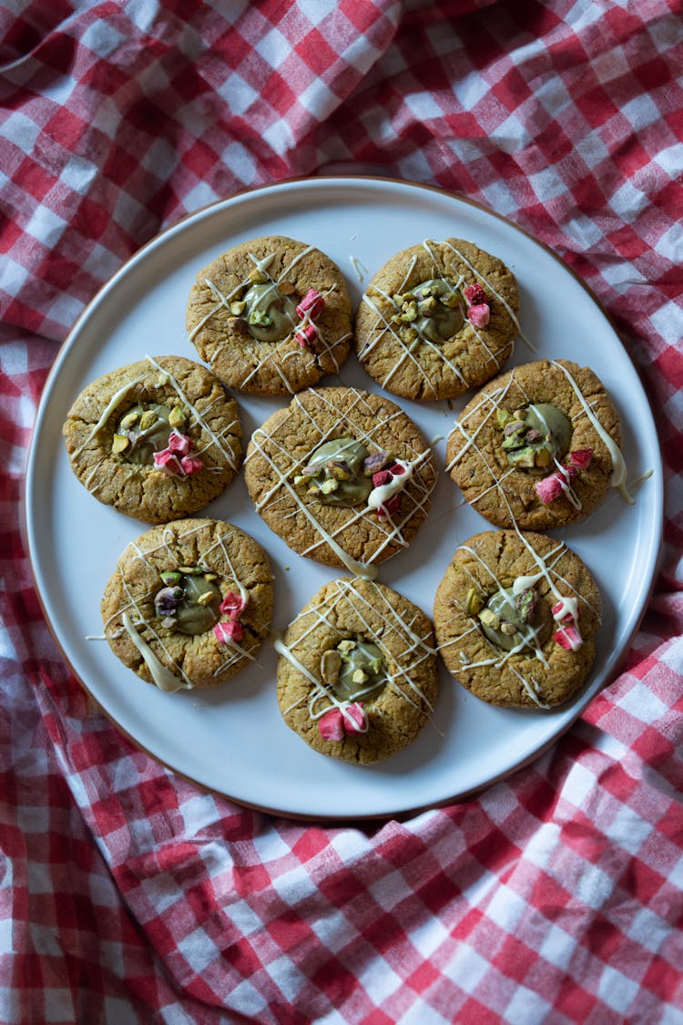 Cookies On Plate