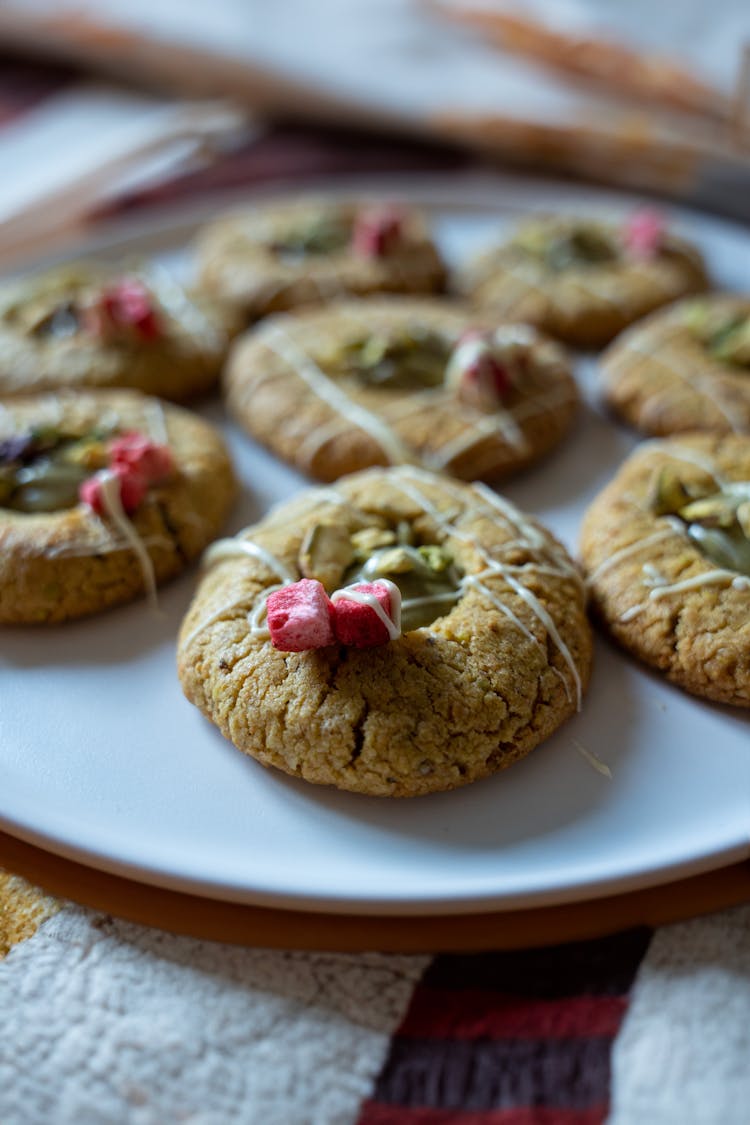 Cookies On Plate