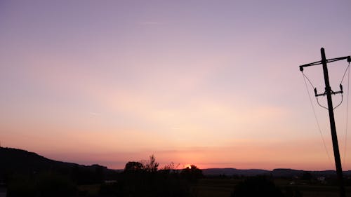 Free stock photo of germany, sunset