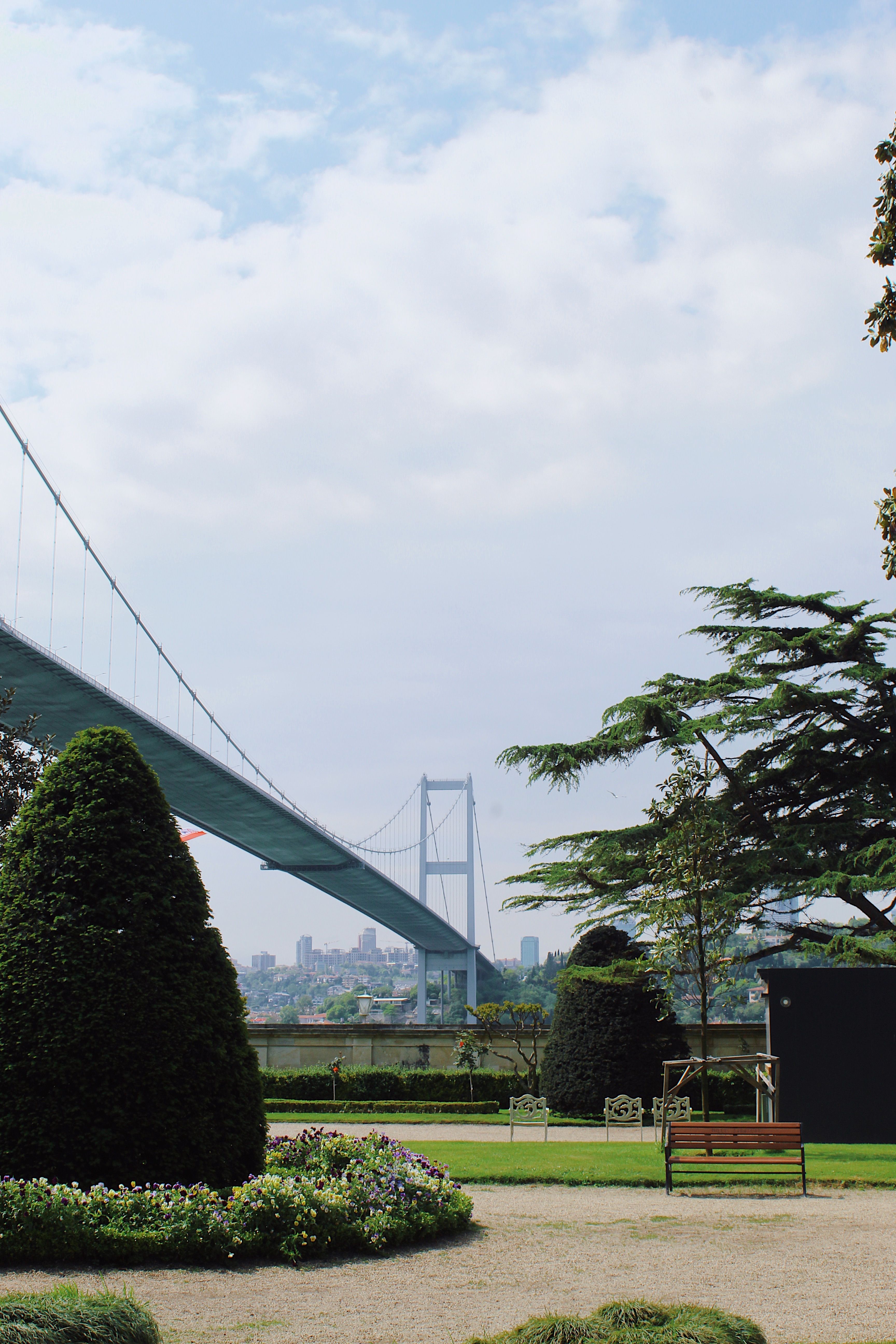 Bosphorus Bridge at night