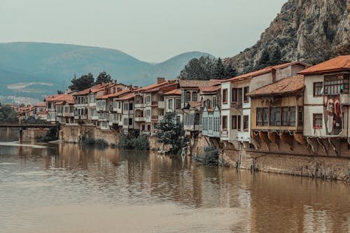 Fotos de stock gratuitas de amasya, edificios, paredes