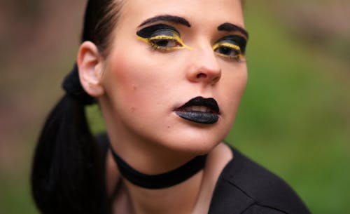 Woman with Glamour Makeup