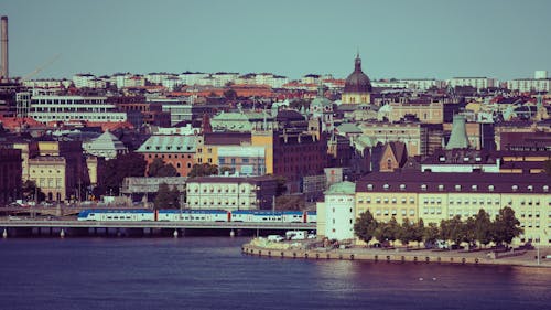 Cityscape of Stockholm in Sweden