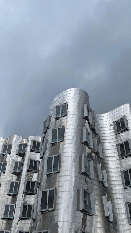 Imagine de stoc gratuită din arhitectură modernă, clădirea gehry, de metal