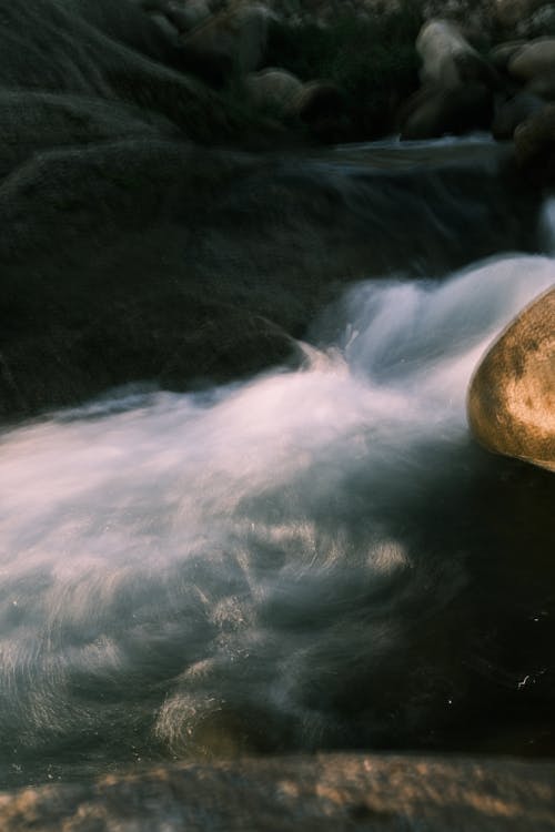 Blurred Motion of River