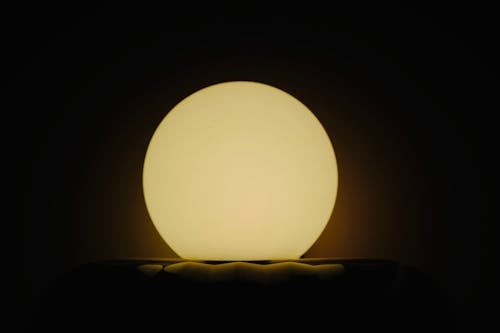 Switched Beige Table Lamp, other planet like earth, story