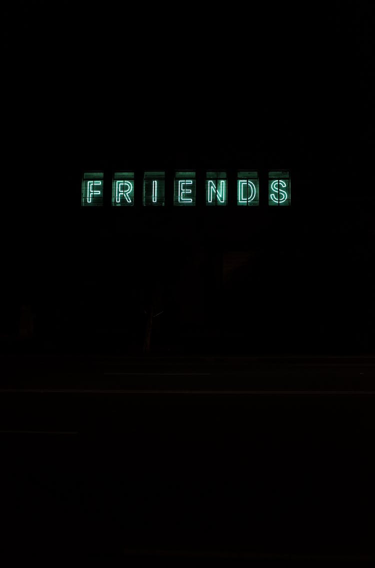 Green Friends Text