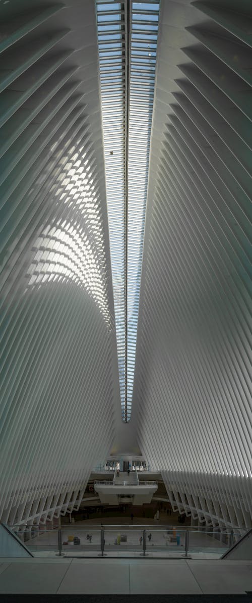 World Trade Center Station Interior in New York City, USA