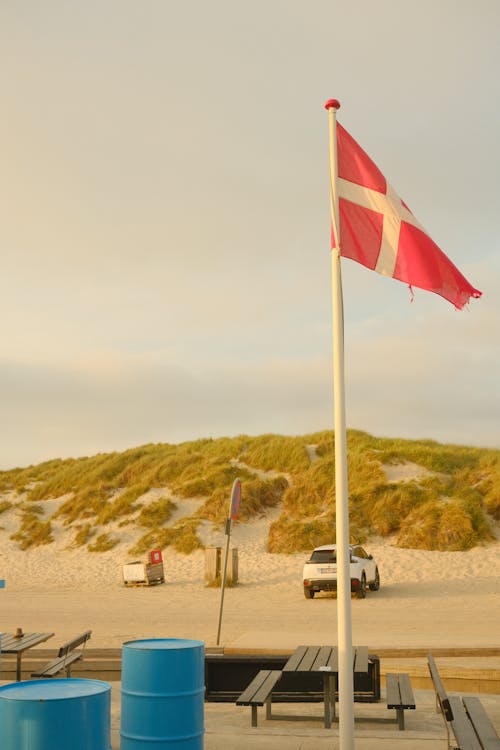Foto profissional grátis de assentos, bandeira, bandeira dinamarquesa