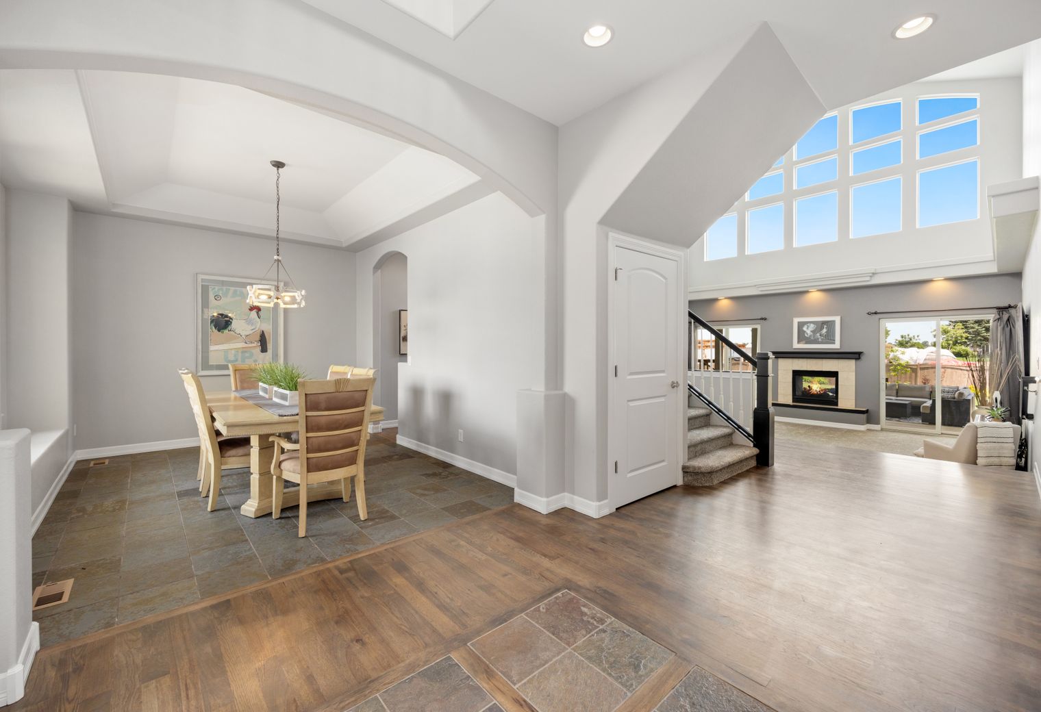 Interior Painting in Rush Green — woodwork brushed to a crisp, smooth line