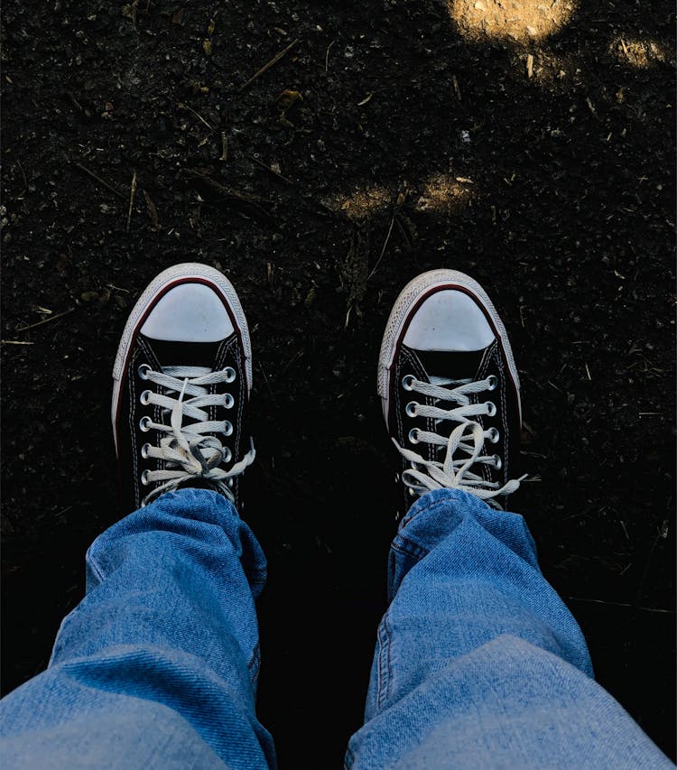 Shoes Of Standing Person