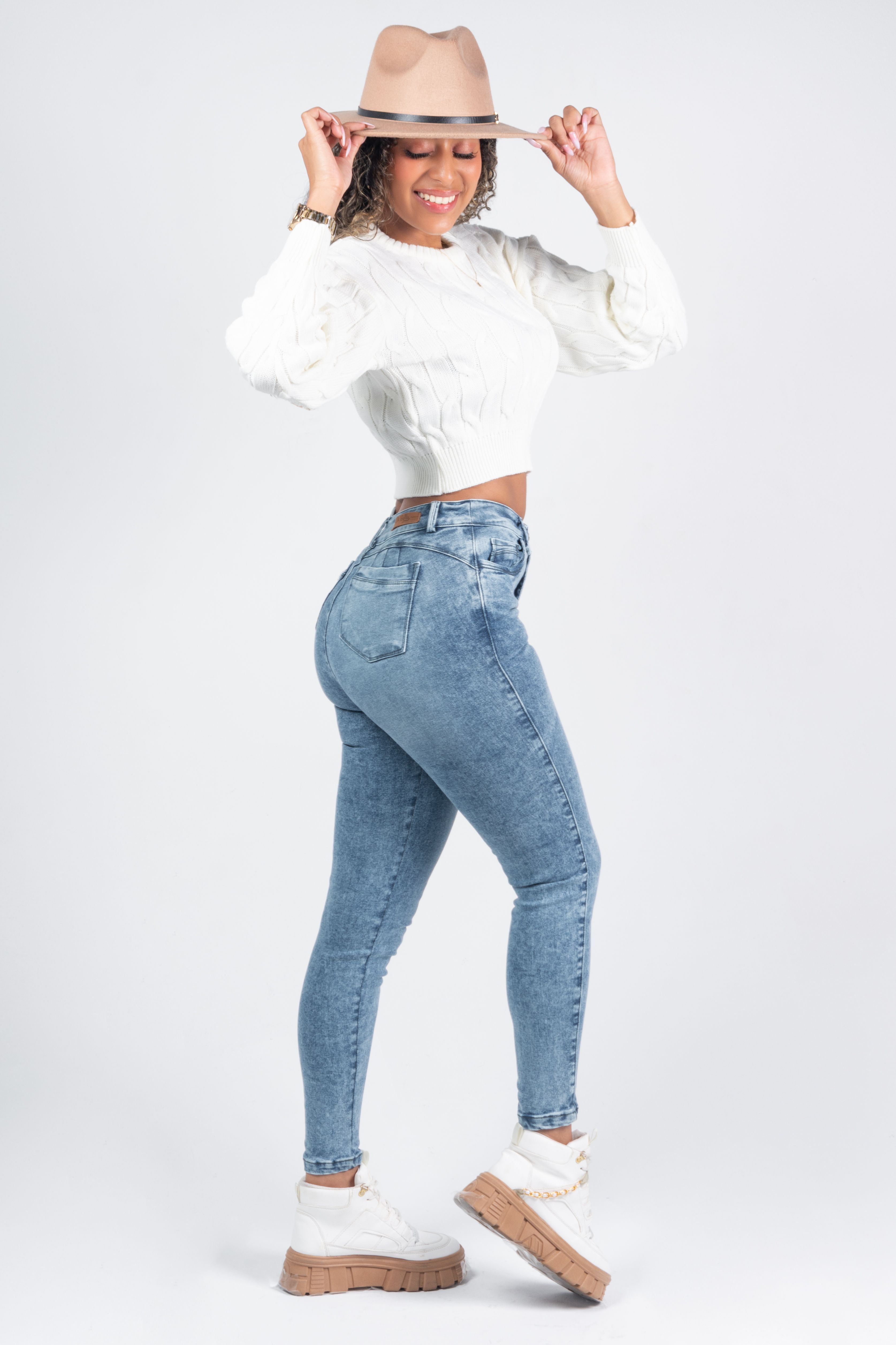 Calça Jeans Skinny
