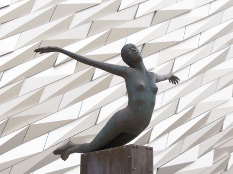 Figurehead sculpture, Belfast.