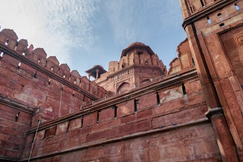 Foto profissional grátis de agra, arquitetura mughal, castelo