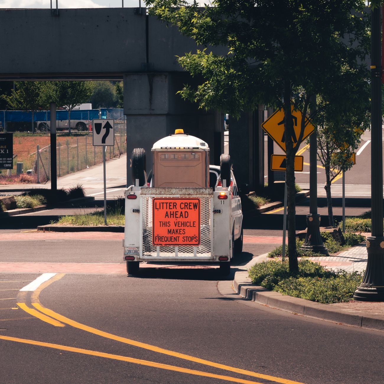 day-to-day construction waste moving
